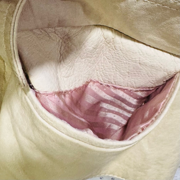 Vintage Y2K Danier Women’s Soft Leather Jacket Fitted, Flattering & Unique SZ XL - Picture 4 of 8